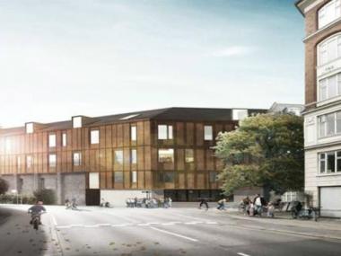 Christianshavns Skole nye bygning for indskoling og mellemtrin.
