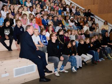 Besøg af udenrigsministeren og Børneplanfonden